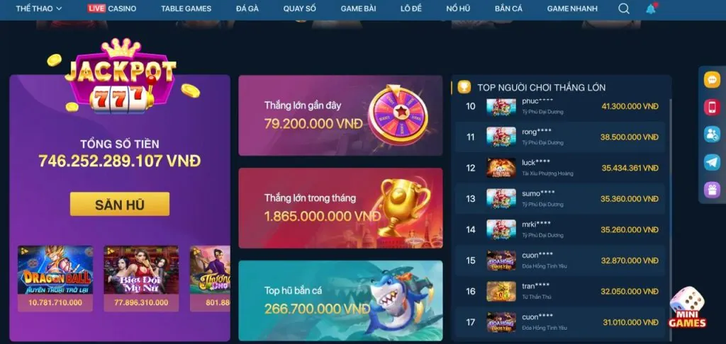 Bắn cá trên di động tại 18vn